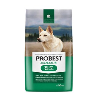 대한사료 프로베스트 독 진도 진도개사료 10kg, 2개