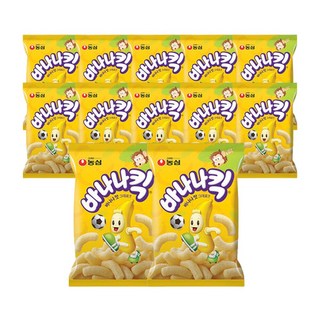 농심 바나나킥 75g x 12개 / 봉지 과자 대표 이미지 - 봉지과자 추천