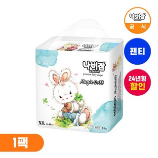 2024년형 나비잠 기저귀 매직소프트 팬티 1팩, 26매, 특대형(XL)