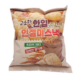 [스낵잇] 고소한 한입 인절미스낵 70g, 20개
