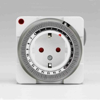신성 콘센트형타임스위치 타임스위치 SST-800 4A, 8cm, 화이트, 1개