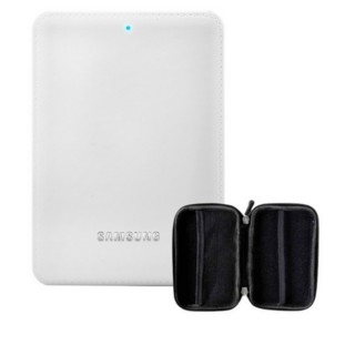 삼성전자 외장하드 J3 Portable 파우치 포함, 4096GB, 화이트/삼성전자 정품