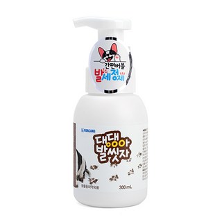 강아지 발샴푸 거품 애견 발바닥 풋 샴푸, 1팩, 300ml