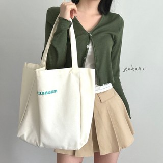 제니바코 어깨가 편한 보부상 에코백