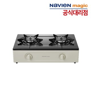 나비엔매직 가스레인지 2구 가스렌지 GRF-1352, LPG