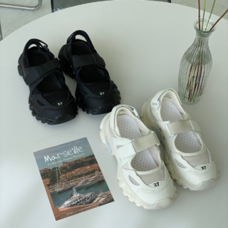 벨크로 통굽 경량 스니커즈BAR-3612