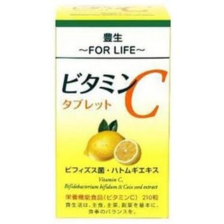 Marufuji 일본직구 마루후지 도요세이 비타민 C 정 210정, 사이즈, 1개