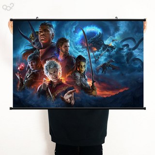 휴대용 미니 모니터 겨울 마지막 7일 빠른배송 11.6인치 10인치 11인치, A. 90cm60cm, E. 발더스 게이트 5, A., F. 발더스 게이트 6