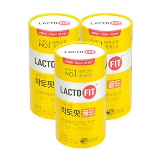 종근당건강 락토핏생유산균 골드50 150포, 100g, 3개