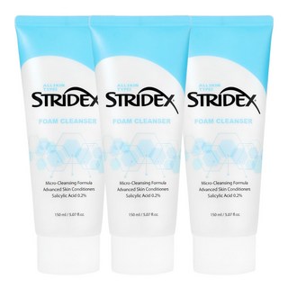 스트라이덱스 폼 클렌저, 150ml, 3개