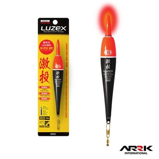 ARRK 아크 고추막대찌 루젝스 격투 전자 던질찌 LX-323 레드 상부팽창형 자립 막대찌 전자찌 바다찌 낚시찌, 2.0호, 1개