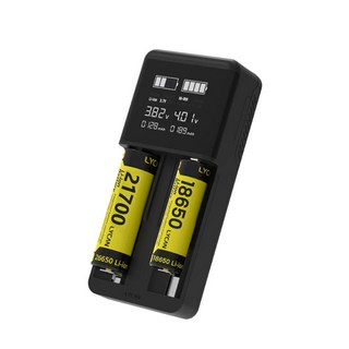 라이칸 L2플러스 18650 리튬 이온 배터리 고속 충전기
