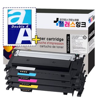 [플러스잉크] 삼성 호환토너 CLT-K510S SL-C513W SL-C563W C563FW C510W, 4색세트 검정,파랑,빨강,노랑, 1세트