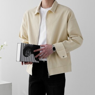 레브 면 투웨이 오버핏 블루종 자켓(2color)