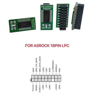 Tpm 모듈 12 14 18 20 핀 LPC ASUS MSI 기가 바이트 ASRock 암호화 보안 원격 카드 TPM 2.0 보드, 03 18pin lpc for ASROCK