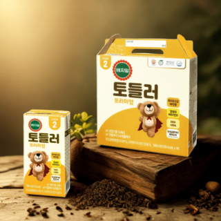 베지밀 토들러 프리미엄 2단계 190ml 16팩, 16개