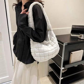 신 호보백 실버 보부상 가방 숄더백