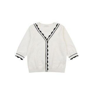 미센스 배색라인 포인트 니트 MB35KNS312Z