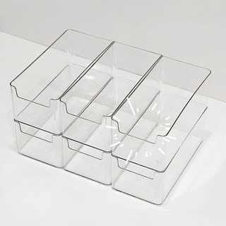 다용도 투명 정리함 10개