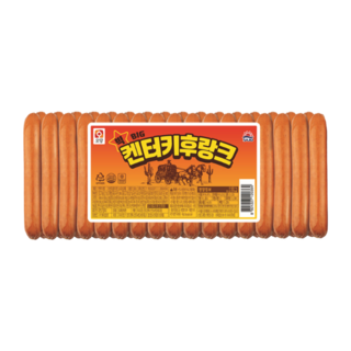 [희주몰] 사조오양 빅켄터키후랑크 소세지 1kg, 2개