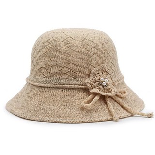 자외선차단 면 중년여성 모자