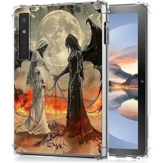 오닉스 북스 팔마 케이스 보호 정품 이북리더기 Box Palma 2Box 6.13인치 투명 2 모바일 전자책 리더기용 TPU 실리콘 쉘 충격 방지 2024년 출시 비치, Angel Wings, for Boox Palma 2/Boox Palma 6., 1개