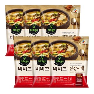 CJ 비비고 된장찌개 460g x 6팩, 1개