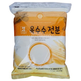 새마원 소연 NON GMO 옥수수전분 100% 3kg 업소용 콘스타치, 1개