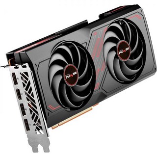 사파이어 펄스 11324-01-20G 그래픽 카드 AMD 라데온 RX 7600 8GB GDDR6, 1개