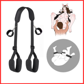 HIKOO 프리미엄 허벅지 구속 BDSM, 1개, 딥블랙 대표 이미지 - 성인용품 추천