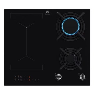 일렉트로룩스 KDI641723K 블랙 인덕션 콤비 쿠커 핫플레이트 가스레인지