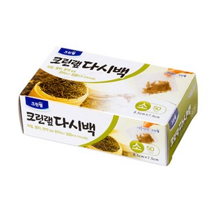 [지니몰] 크린랲 다시백 요리국물팩 소형 50매입, 1개