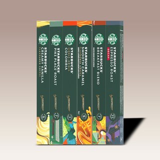 네스프레소 호환 스타벅스 커피캡슐 6박스 세트 – 바닐라, 캐러멜, 콜롬비아, 파이크 에스프레소, 디카페인 및 브렉퍼스트 블렌드 (총 10개입) 스타벅스캡슐커피머신 네스프레소 호환 스타벅스 커피캡슐 6박스 세트 – 바닐라, 캐러멜, 콜롬비아, 파이크 에스프레소, 디카페인 및 브렉퍼스트 블렌드 (총 10개입) 스타벅스캡슐커피머신