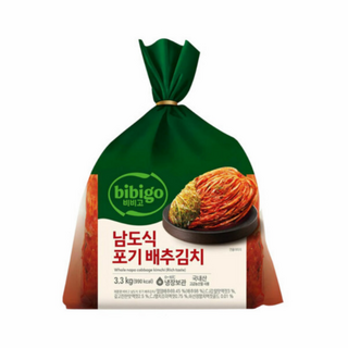 CJ 비비고 포기 배추김치 3.3kg 더 풍부한 맛, 1개