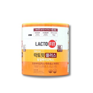 락토핏 생유산균 플러스 듀얼바이오틱스 대용량 200포 우리가족 장건강, 2g, 200개