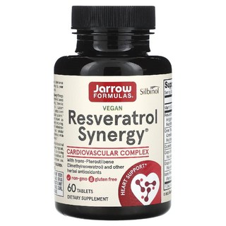 자로우 레스베라트롤 시너지 60정 재로우 라스베라트롤 Resveratrol synergy, 1개
