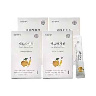 천호엔케어 배도라지청, 300ml, 4개