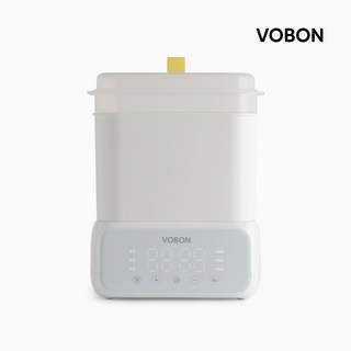 보본 맘마 스테인레스 열탕 젖병소독기 VB-BS800W, 화이트