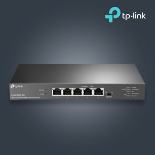 티피링크 TL-SG105PP-M2 5포트 2.5G 데스크톱 스위치(4포트 PoE++), 1개