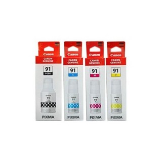캐논 무한 팩스 복합기 G4970, G4970 정품잉크단품 4색세트