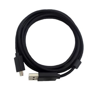 G633 G633S Connect Headphone 용 범용 USB 플러그 오디오 케이블, 검은색
