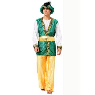 알라딘 자스민 케릭터 코스프레 의상 아랍 왕자 아그라바 지니 뮤지컬 연극 행사 반티 졸업 사진 촬영 F-6024 상품 이미지