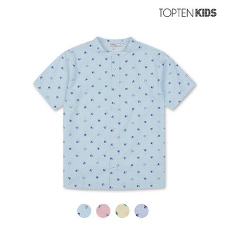 백화점 출고 [탑텐키즈] 남아 카바나 프린트 셔츠_MKB2WC1013