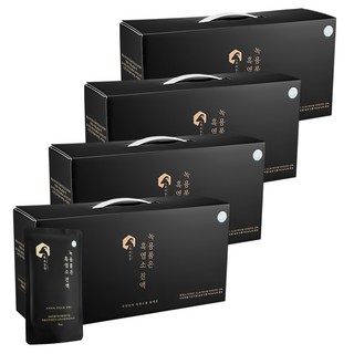 흑염소 진액 녹용 품은 국산 목초농장, 120개, 70ml