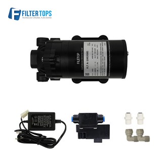 FLT-100G 정수기용 부스터 펌프 단품/세트 DC24V 모터펌프 아답터 압력센서, 01_펌프 단품, 1개
