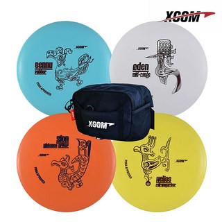 X-COM 디스크 원반 골프 비기너 세트 가방 포함 1개 상품 이미지