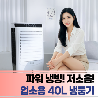 디디젠 업소용 40L 대용량 냉풍기