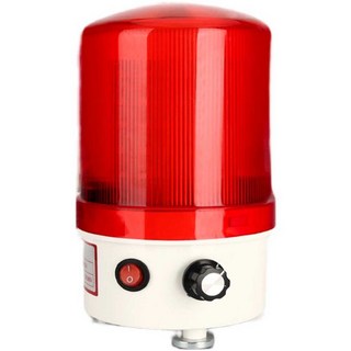 주차장 경광등 표시 비상등 알람 싸이렌 소리 볼륨, 블루 마그네틱 설치 AC220V, 1개