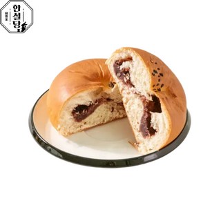 [한설당][본사직영] 무방부제 무색소 저칼로리 단팥빵 8개(1세트), 빵8개+선물박스필요없음
