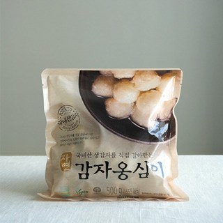 자연감자옹심이 냉동 500g 1kg 국산 생감자 별미, 1개